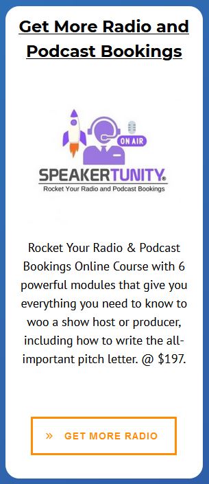 Rocket Your Radio and Podcast Bookings Pillar