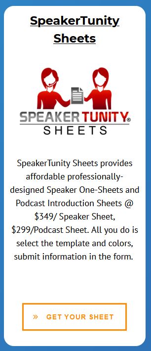 SpeakerTunity Sheets Pillar